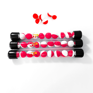 Billes de marquage de paintball en poudre de qualité professionnelle, moins létales - Calibre 0,43 (10 par tube) - Product Image 2