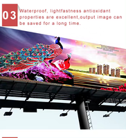 Encre éco-solvant CMJN 1000 ml/bouteille pour impression numérique, compatible têtes d'impression Wit-Color I3200, DX5, XP600, DX7, durabilité extérieure 2 ans, couleurs vives