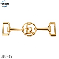 Traje de baño impermeable, cierre de oro de Metal, accesorio de Bikini de diseñador hueco, correa de hebilla de Metal, ajustador, Conector de ropa interior, Hardware