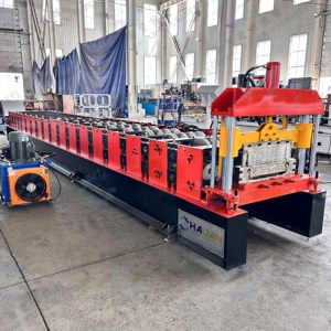 Máquina Formadora de Rollos para Techos Hauan, Ancho de Alimentación de 596 mm, Espesor de 0.8-2.0 mm, para Fabricación de Tejas de Acero Galvanizado - Product Image 3