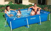 Vente en gros d'usine INTEX 28271 2.60m X 1.60m X 65cm Intex Piscine Cadre métallique Piscinas