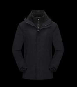 Design Classic Winter <b>Jackets</b> for Men Waterproof Windproof with Zipper Closure Breathable Print Pattern Plus Size Blouson - Product Image 2