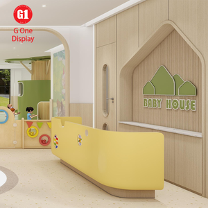 Factory Direct Kids Restaurant Interior Design Children Playground Fixture Shop <b>Fitting</b> Fitment Decoration - Product Image 2