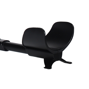 Détecteur de métaux avec bobine de recherche de 25 cm, tige réglable, écran numérique, noir, pour adultes, utilisation en extérieur - Product Image 5