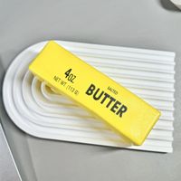 Juguete Antiestrés de Espuma Suave con Sabor a Mantequilla, Ultra Húmedo, de Rebote Lento, para Jóvenes