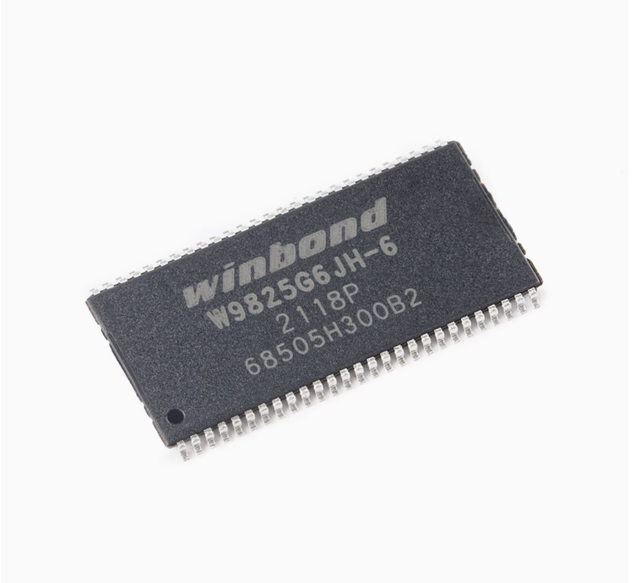 Original Genuine SMD W9825G6JH-6 TSOPII-54 256M-bits SDRAM Memory Chip