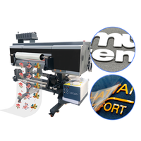 Proprinter A1 Roll to Roll 3 Head 60 62 cm Mesin Bordir 3D Uv DTF Printer Tekstil Dengan Printhead Xp600 I1600 I3200