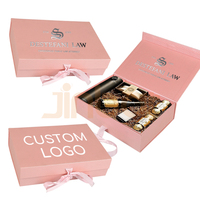 Vente en gros de boîtes d'emballage roses en papier pour bonbon, vin, whisky, noix, petites boîtes cadeaux pour la Saint-Valentin, Noël, boîtes rigides