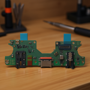 Scheda di ricarica per Huawei P Smart 2021, piccola scheda con microfono e connettore jack audio, parte di ricambio - Product Image 3