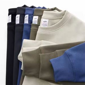 Manufacturers' Custom High Quality 100% Cotton Hoodie <b>Long</b> Sleeve Crewneck <b>Sweatshirt</b> with Embroidered Techniques for Winter - Product Image 1