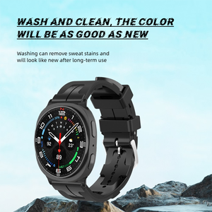 <span class=keywords><strong>Bracelet</strong></span> de boucle en silicone <span class=keywords><strong>tissé</strong></span> pour Samsung Galaxy Watch 8 44mm/40mm <span class=keywords><strong>Bracelet</strong></span> de sport pour Samsung Galaxy Watch 8 hommes femmes <span class=keywords><strong>Bracelet</strong></span> - Product Image 5