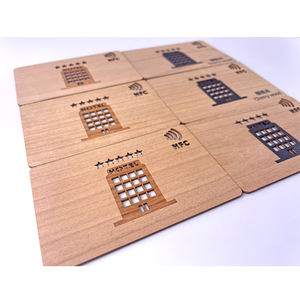 <span class=keywords><strong>Carte</strong></span> de crédit anti-écrémage en bois écologique Blocker RFID <span class=keywords><strong>Carte</strong></span> NFC <span class=keywords><strong>Skimmer</strong></span> <span class=keywords><strong>Carte</strong></span> de blocage RFID - Product Image 4