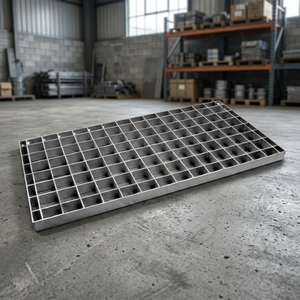 Grille FinePunch en acier galvanisé avec revêtement en poudre, épaisseur 3,0 mm-10 mm, modèle spécial FP-GT-MS-002, lieu d'origine : - Product Image 1