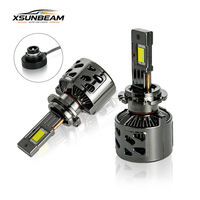 Meilleures Lampes Frontales Nouvelle Arrivée Vente Flash D1S D2S D3S D4S D5S Phares LED 4500LM 35W Trois Couleurs 12V Sans Erreur Lumière Automobile