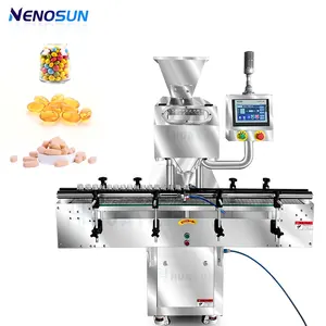 Nenosun Máquina de enchimento e contagem de doces totalmente automática, equipamento avançado multicanal para tablet