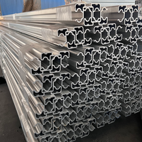 Profilé d'extrusion en aluminium structurel pour mur-rideau, finition multicouche, qualité architecturale, aluminium anodisé 6063 6005, RD Alu
