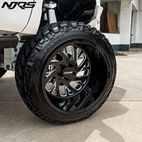 Jantes en alliage forgé NJQS personnalisées, neuves, 20-30 pouces, à déport profond, pour camion tout-terrain 8x170 8x180, pour Ford, RAM, Toyota, Dodge H2, F2500, GMC