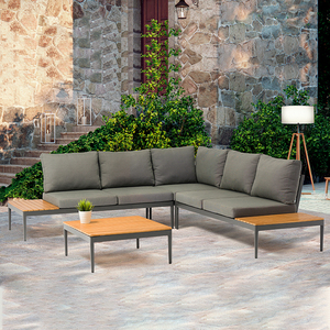 <span class=keywords><strong>Canapé</strong></span> <span class=keywords><strong>extérieur</strong></span> de luxe, mobilier <span class=keywords><strong>extérieur</strong></span> et <span class=keywords><strong>intérieur</strong></span>, salon classique, <span class=keywords><strong>canapé</strong></span> en alun, ensembles de canapés de jardin modulaires, en métal, européen - Product Image 2