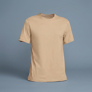 เสื้อยืดคอกลมแขนสั้นผ้าฝ้ายเจอร์ซีย์ 100% ทรงปกติ สำหรับออกกำลังกายและวิ่ง  ป้องกันรอยยับ  พร้อมโลโก้แบบกำหนดเอง - Product Image 3