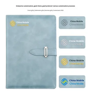<span class=keywords><strong>En</strong></span> Stock, logotipo personalizado, hebilla desmontable, planificador de cuero PU, estilo fresco, cuaderno de tapa dura, diario <span class=keywords><strong>para</strong></span> promociones - Product Image 2