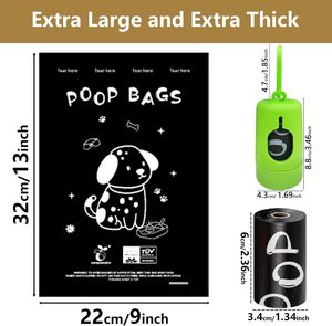 ถุงใส่ขยะสุนัขแบบย่อยสลายได้ เป็นมิตรกับสิ่งแวดล้อม สำหรับการจัดการขยะอย่างยั่งยืน - Product Image 5