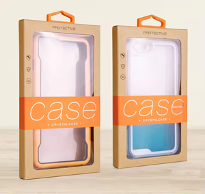 Caja de Embalaje Rígida de Papel Kraft de Alta Gama para Teléfono Móvil con Cierre Magnético y Asa, Caja Ecológica Personalizada para Teléfono Móvil - Product Image 1