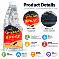 Spray liquide anti-parasites multi-usages pour éliminer les cafards, les fourmis, les puces, les infestations intérieures et extérieures