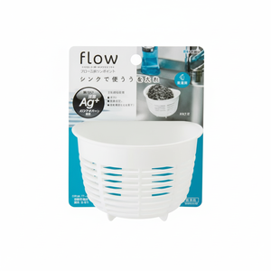 Inomata Récipient éponge à ventouse blanc pour le stockage de la cuisine - Product Image 1