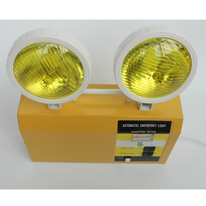 85-265V interior ABS cuerpo de plástico doble cabeza foco recargable LED luz de emergencia - Product Image 3