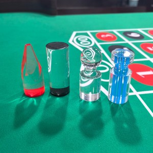 Marcador de Póker Profesional para Casino, Diseño Tipo Cristal, Multi-Estilo, Duradero, para Torneos y Salas de Póker - Product Image 2