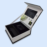 CE personalizado 2,4/4,3/5/7/10 pulgadas HD digital Cajas de Regalo caja de folleto de vídeo con pantalla LCD IPS podemos diseño personalizado para usted