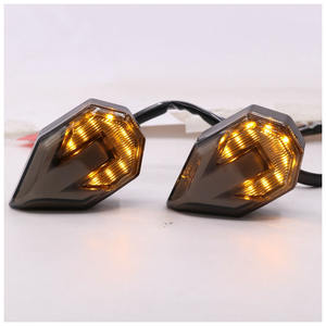 <span class=keywords><strong>Clignotant</strong></span> <span class=keywords><strong>LED</strong></span> dynamique, feu pour motos, 2 pièces - Product Image 4