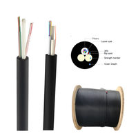 Mini ADSS ASU120 Anatel 6 12 hilos Domus 24 ASU fibra mini ADSs 6 Core 4km cable óptico Precio por metro
