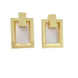 Hoone luxe armoire armoire tiroir or tirer poignées meubles anciens cuisine solide en laiton brossé porte armoire poignées - Product Image 2