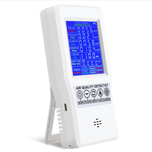 เครื่องตรวจวัดคุณภาพอากาศ JSM-131SE 5-In-1 PM2.5 PM10 TVOC CO2 HCHO สำหรับใช้ภายในอาคาร - Product Image 4