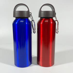 En stock, gourde sportive américaine en aluminium de 500 ml, à ouverture roulée, pour hommes, femmes, étudiants, extérieur, voiture, portable, grande capacité - Product Image 2
