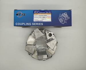 Gruppo di accoppiamento in gomma per escavatore serie 45H per blocco di alluminio per macchine pesanti KATO KOBELCO HITACHI CAT - Product Image 2