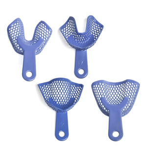<b>Plastic</b> steel dental <b>tray</b> with holes, heat-resistant dental <b>tray</b>, impression <b>tray</b>, dental tool manufacturer, source of - Product Image 1