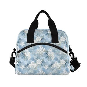 Fashionable 19-Pack Insulated Lunch Cooler Bag Custom Aloha Palaka Polyester Food Storage Thermal Stylish Cooler Lunch Bag - Product Image 2