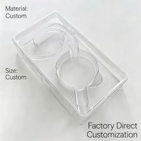 Boîte d'emballage de câble de données écologique personnalisée en usine avec emballage en blister en plastique PET/PP, logo couleur personnalisé, service OEM/ODM