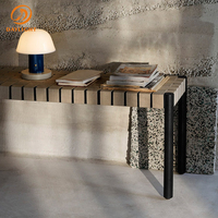 Meubles DAYLIGHT - Banc d'entrée élégant de style nordique, structure en bois de frêne massif, assise en corde tressée, pour chambre à coucher ou hôtel