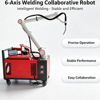 Bras robotique Fr10 personnalisé, machine collaborative à six axes, robot de soudage Cobot, robot de soudage motorisé
