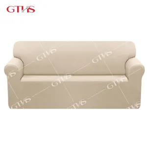 الجملة الصلبة اللون كامل غطاء أريكة ل 3 2 1 مقاعد الأرائك مرونة تمتد 3 مقاعد غطاء أريكة s الغلاف
