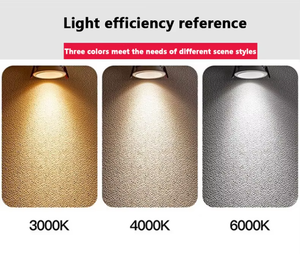 현대식 천장 매립형 SMD CCT 조절 가능 6W 3W 75mm 70mm 구멍 원형 3000k 5w 주방 LED 스팟 조명 - Product Image 3