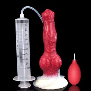 Dildo de Perro con Eyaculación, Juguete Sexual para Mujeres, Venta Caliente en América - Product Image 3