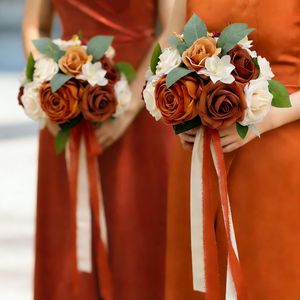 Ramo de Flores Artificiales <span class=keywords><strong>Idal</strong></span>, Varita Mágica de Hadas para Niños, Rosa de Aliento de Bebé, Accesorios para Fotos de Boda - Product Image 5
