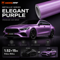 Film de protection de carrosserie en TPU coloré PPF, auto-réparant, anti-rayures, finition mate, brillante ou satinée, garantie 3 ans OEM, vente en gros