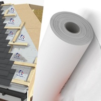 Membrane perméable à la vapeur pour toiture avec couches de PP et non-tissé respirant imperméable