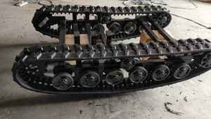 Châssis <span class=keywords><strong>de</strong></span> robot mobile, châssis <span class=keywords><strong>de</strong></span> robot à chenilles, mini châssis à chenilles léger, <span class=keywords><strong>petit</strong></span> châssis à chenilles, châssis <span class=keywords><strong>de</strong></span> robot d'ingénierie à chenilles en caoutchouc - Product Image 2