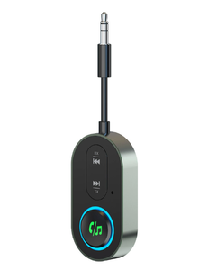 BT5.3オーディオレシーバー送信機3.5MM AUXマイクステレオ音楽ワイヤレスアダプターヘッドフォン用<span class=keywords><strong>PC</strong></span> TVカースピーカー - Product Image 6